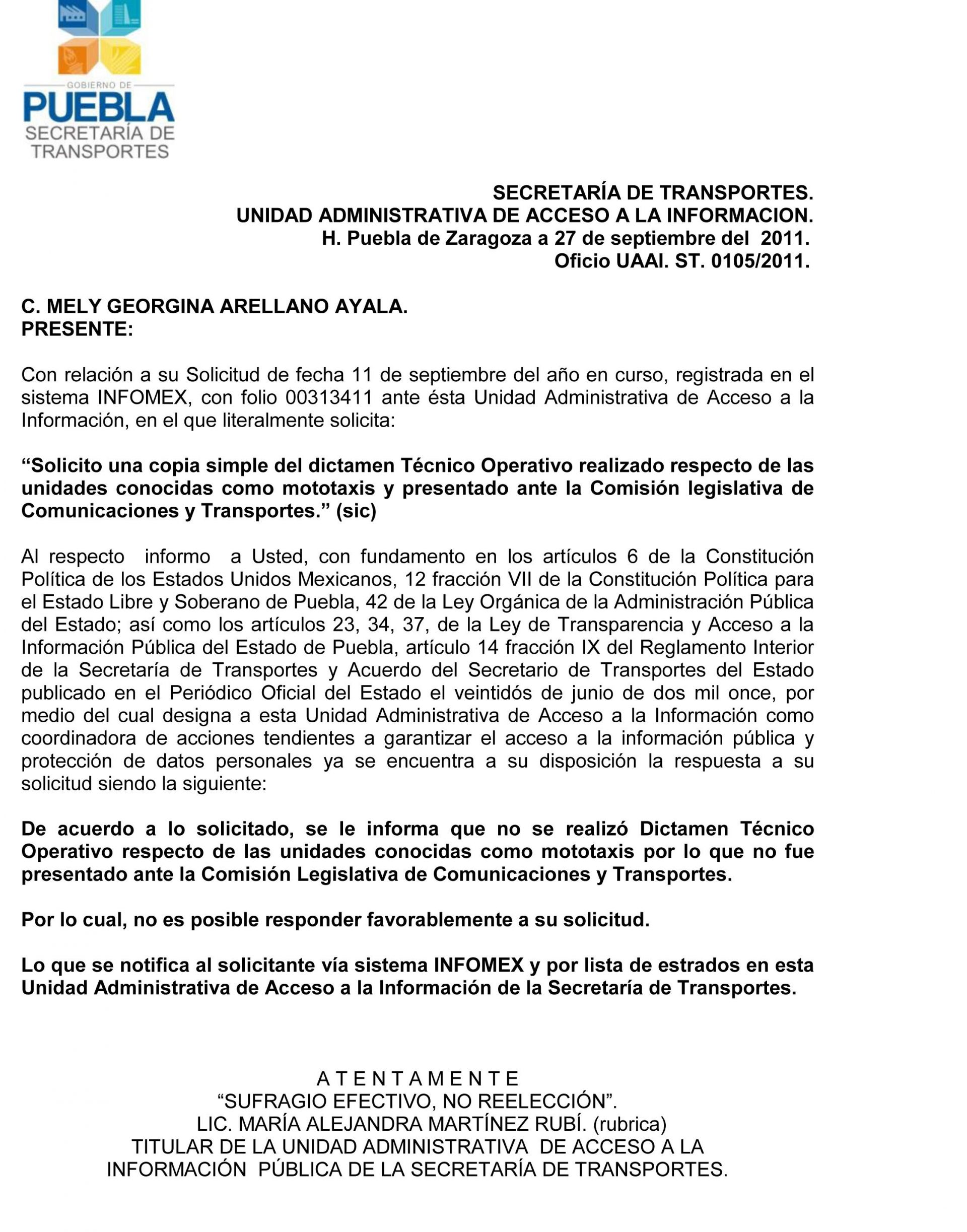 Oficio De Solicitud De Transporte Actualizado Septiembre 2021