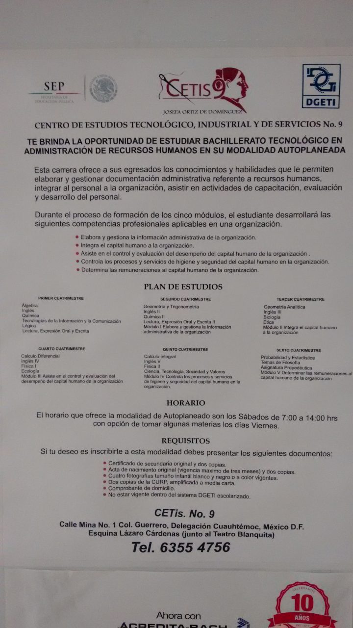 Duplicado de certificado de bachillerato dgeti