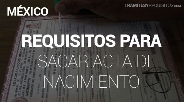 Que se ocupa para registrar a un bebe