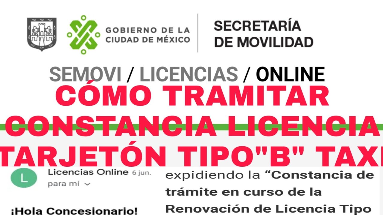 Renovacion de tarjeton tipo b