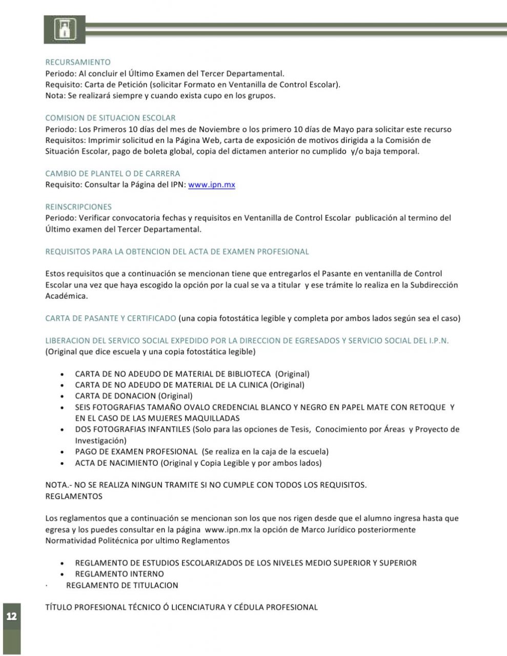 Solicitud de dictamen ipn