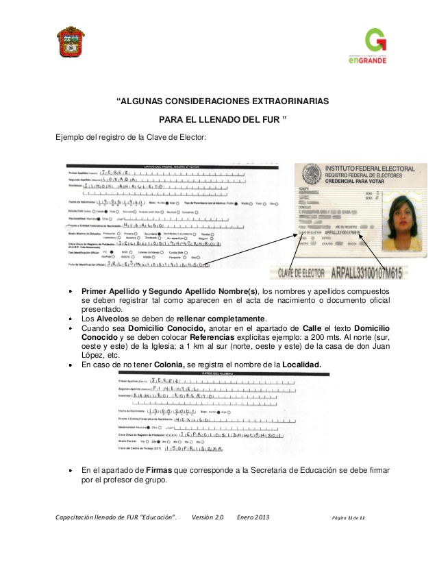 Registrar su solicitud (formato único de registro del alumno fur)
