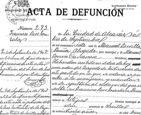 Curso de certificado de defuncion