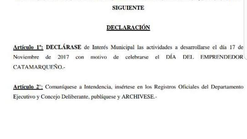 Registro semana del emprendedor