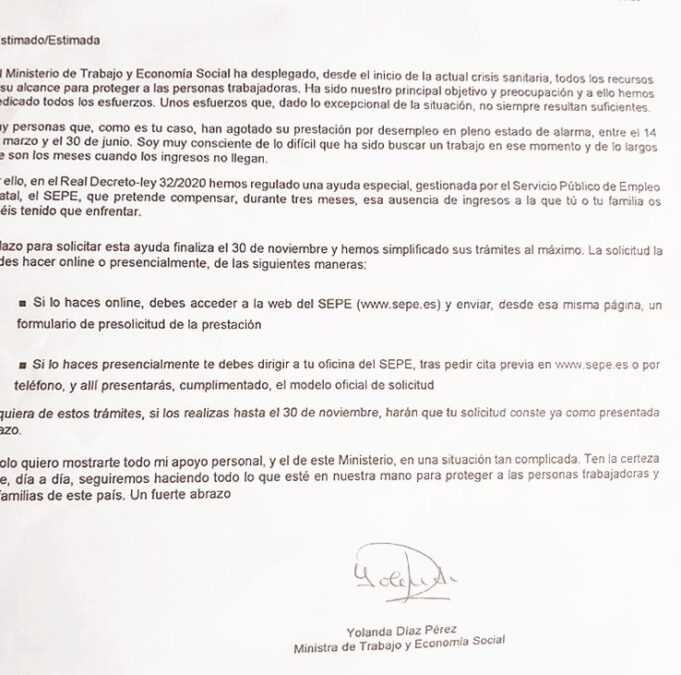 Documentos para solicitar empleo