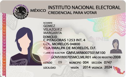 Papeles para tramitar el ine