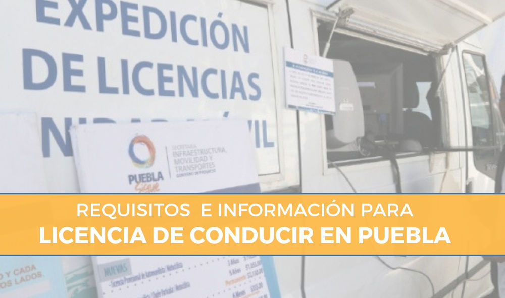 Requisitos para tramite de licencia de conducir