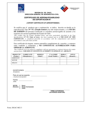 Certificado de aeronavegabilidad