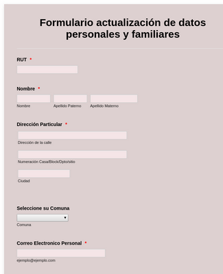 Formato de solicitud de empleo en ingles