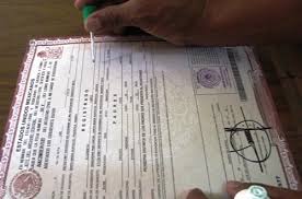 Secretaria de finanzas registro civil