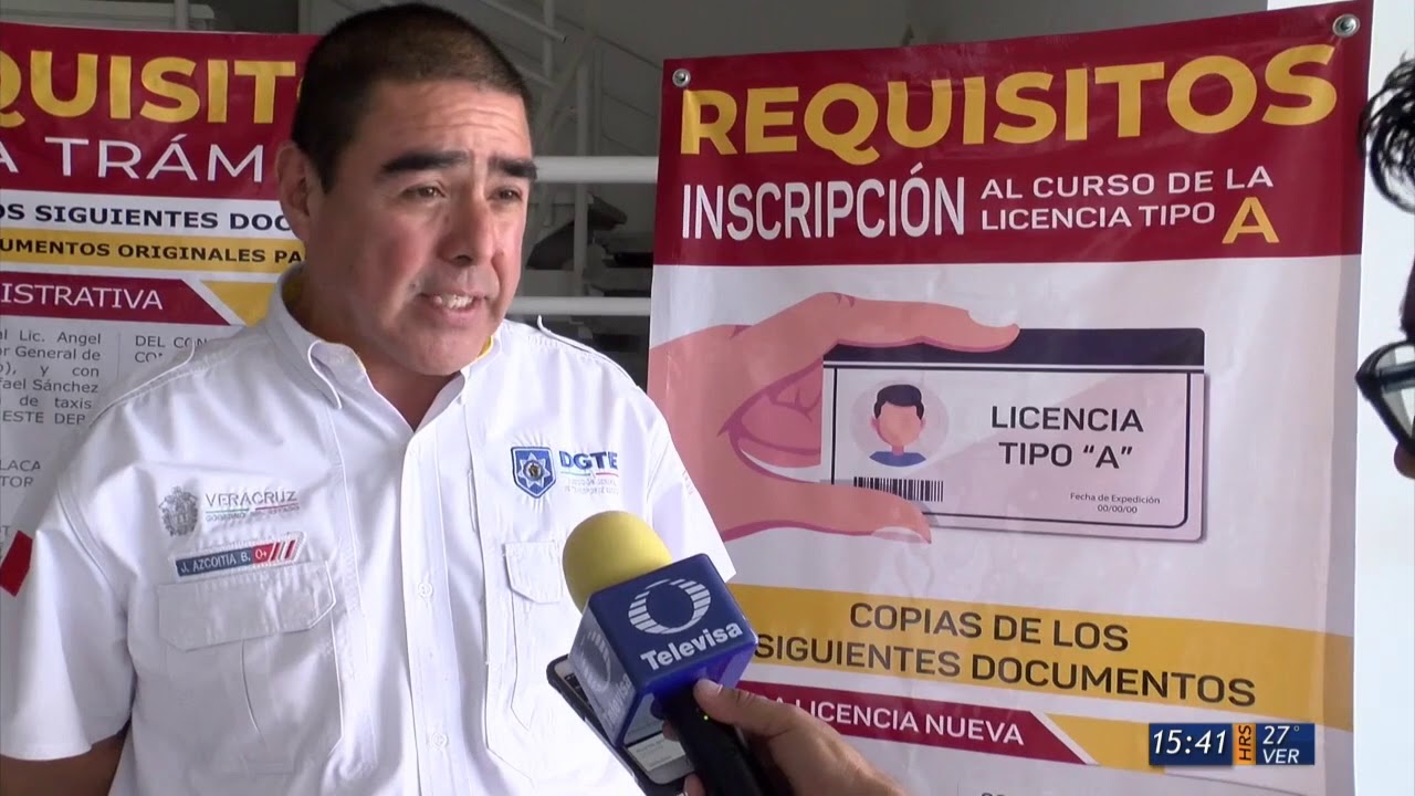 Renovacion licencia de conducir veracruz