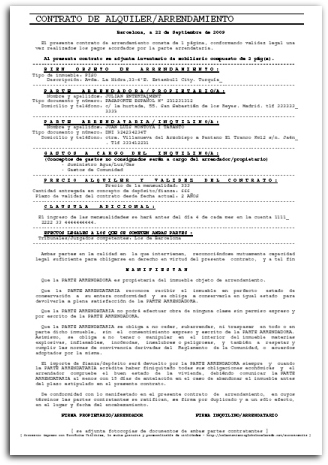 Como elaborar un contrato
