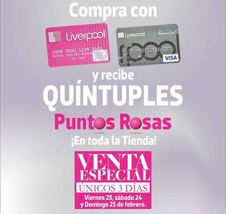 Puntos rosas liverpool registro