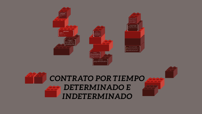 Contrato individual de trabajo por tiempo determinado lleno