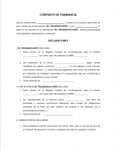 Contrato de consignacion mercantil