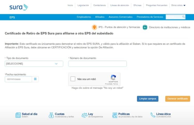 Como afiliar a un empleado a eps