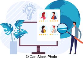 Solicitud de empleo animada