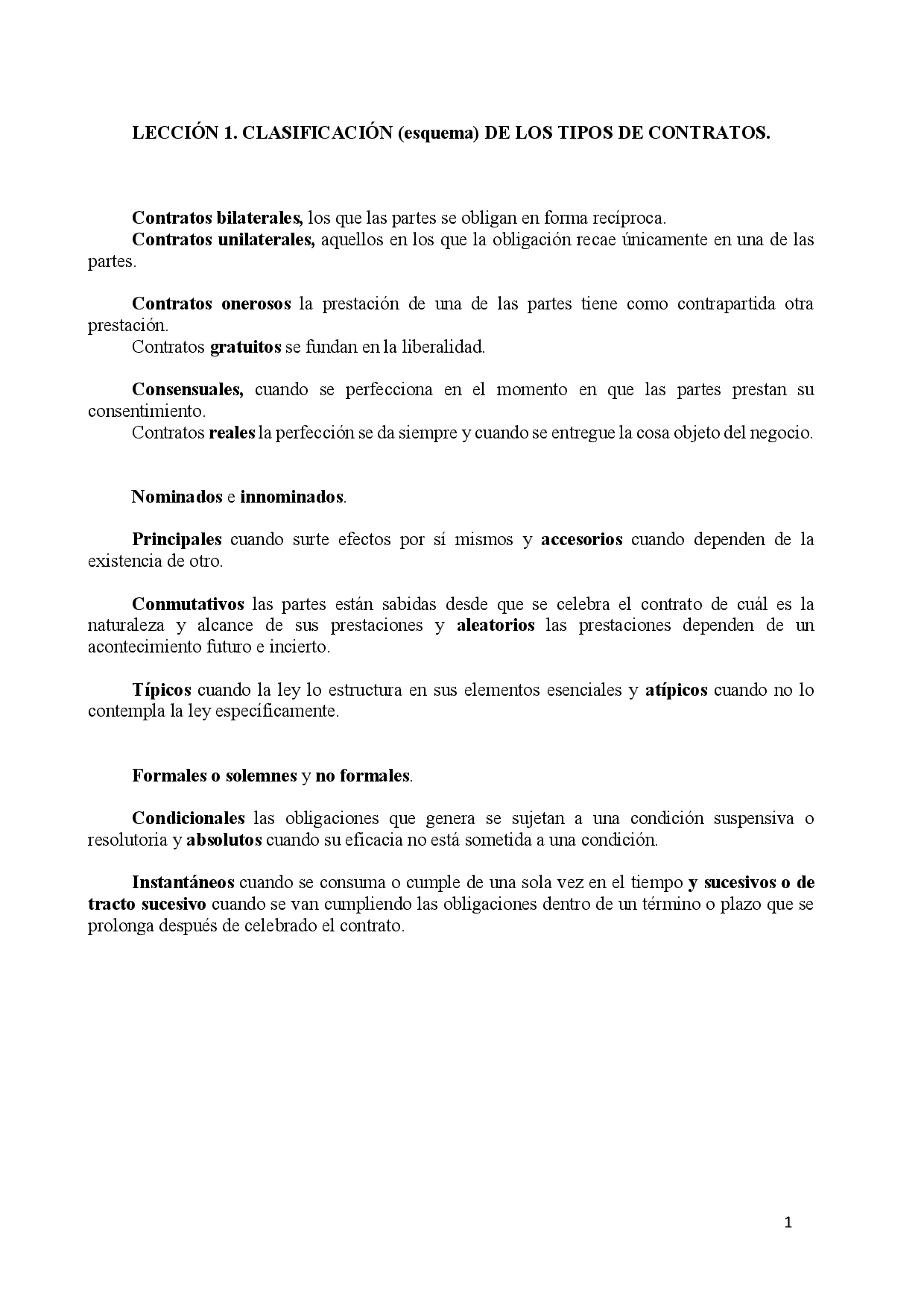 Ejemplo de contrato aleatorio