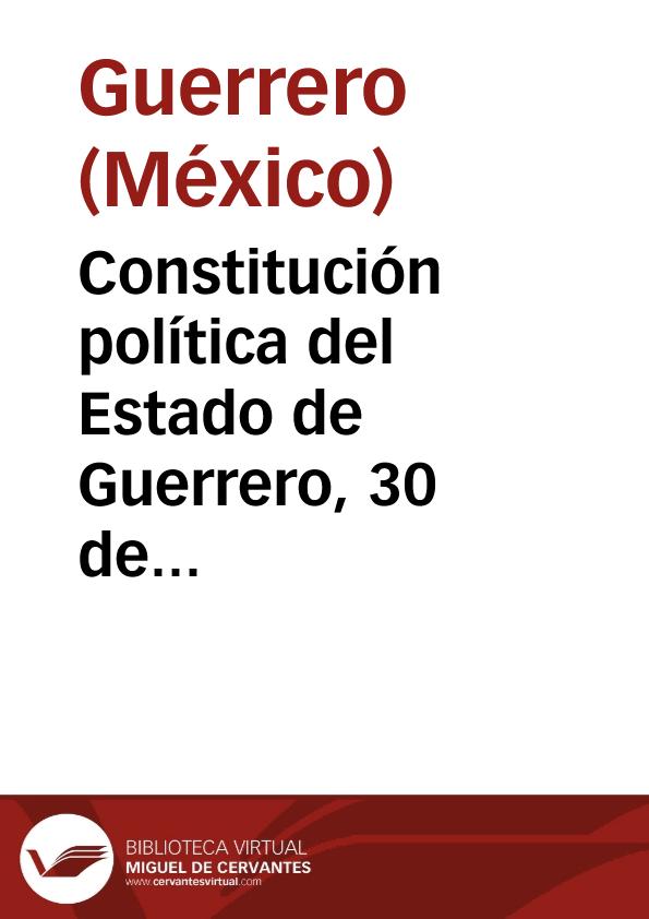 Reglamento del registro publico de la propiedad del estado de guerrero
