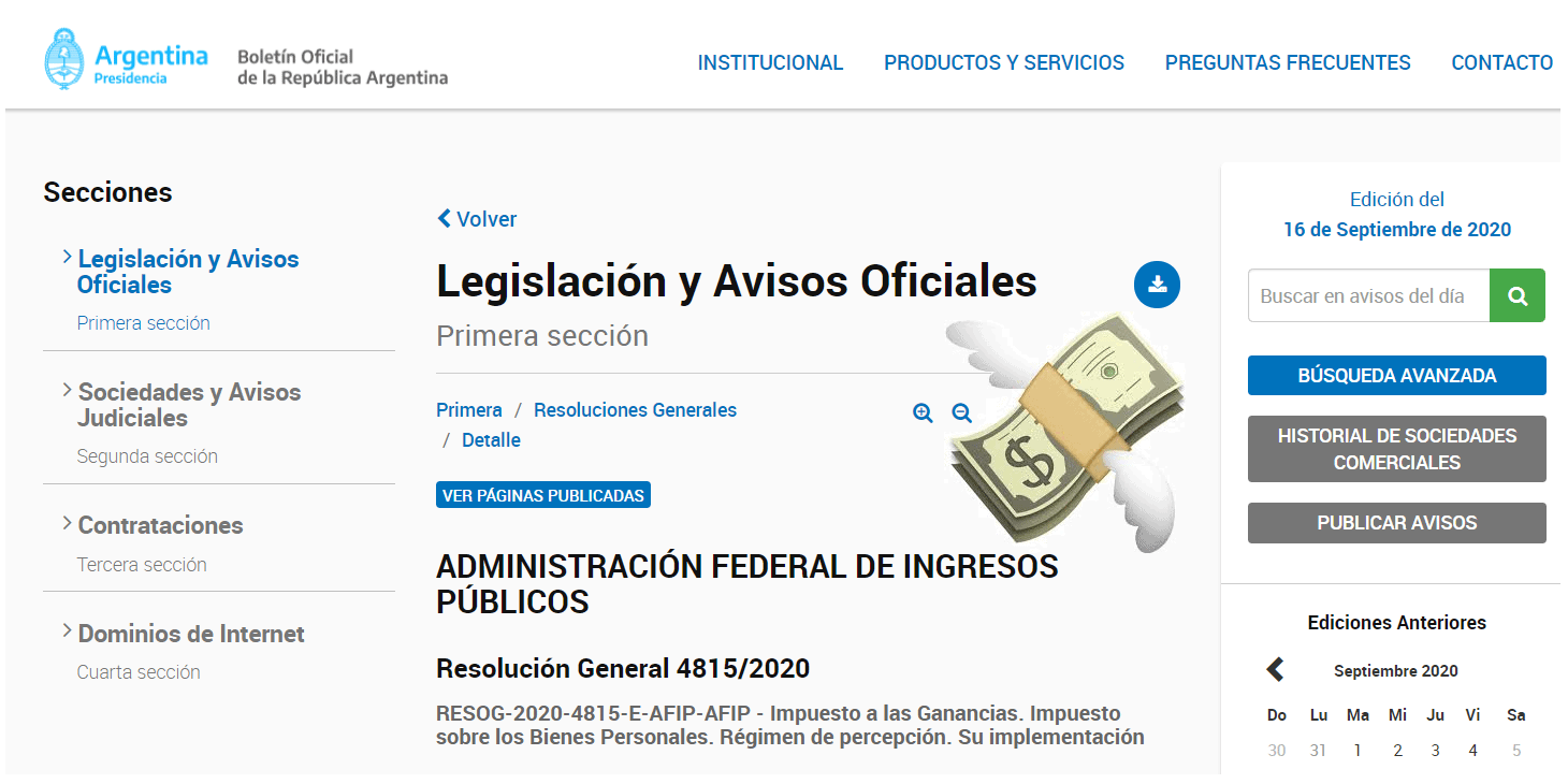 Como pagar impuestos por internet