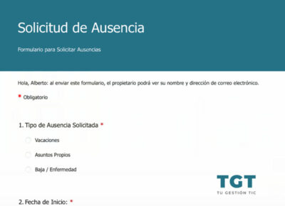 Formato solicitud de vacaciones excel