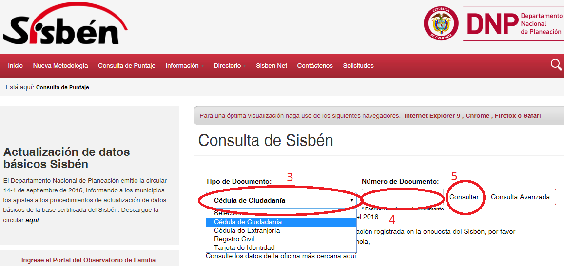 Como saber si tengo sisben