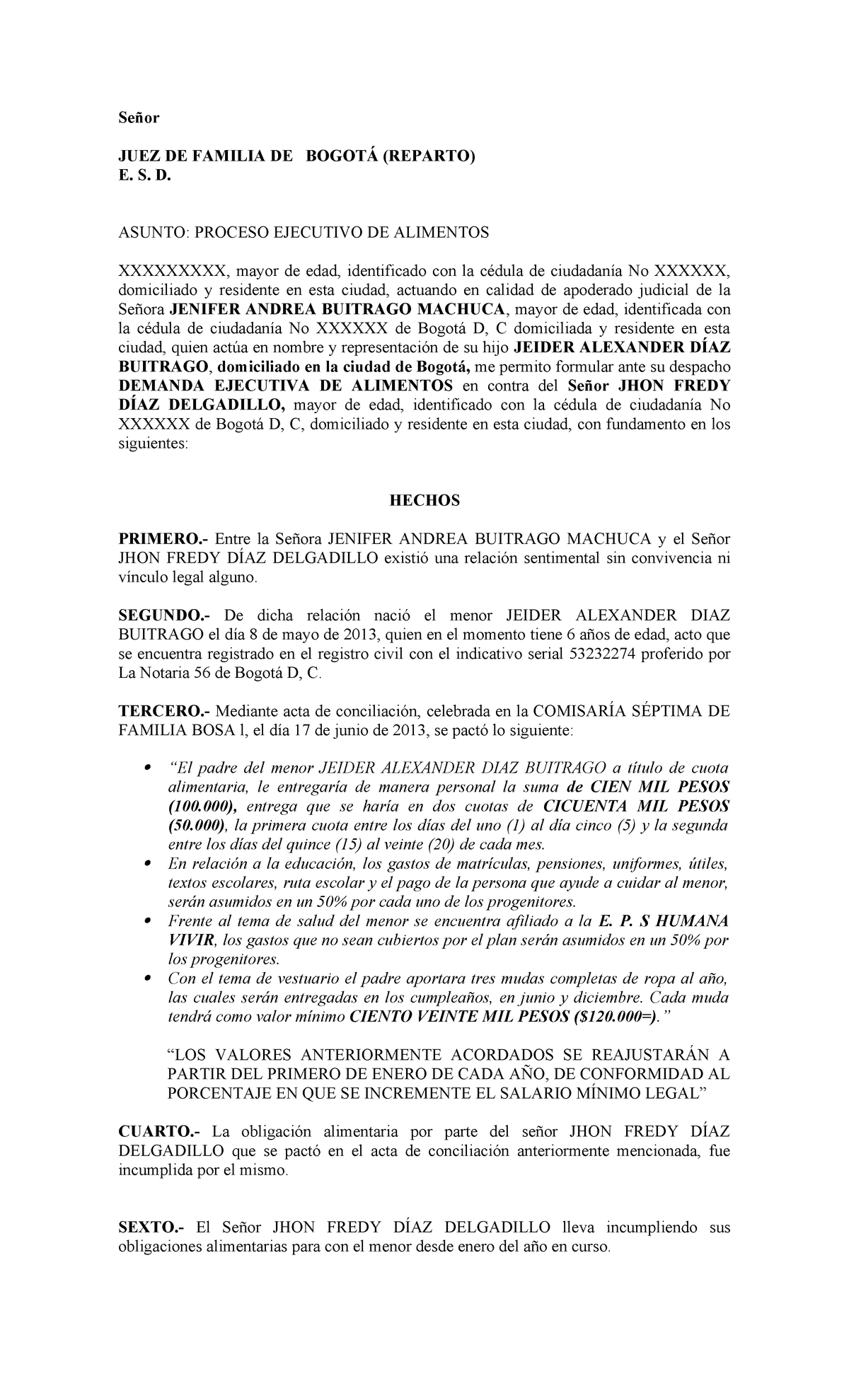 Demanda por alimentos colombia