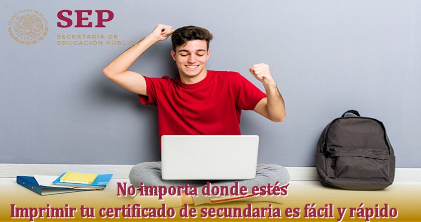 Tramitar certificado de secundaria