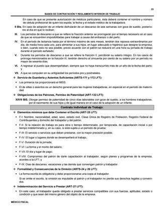 Tipos de contrato de trabajo en mexico