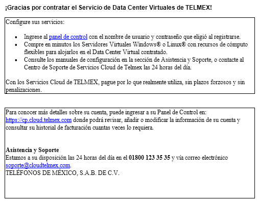 Requisitos para contratar telmex
