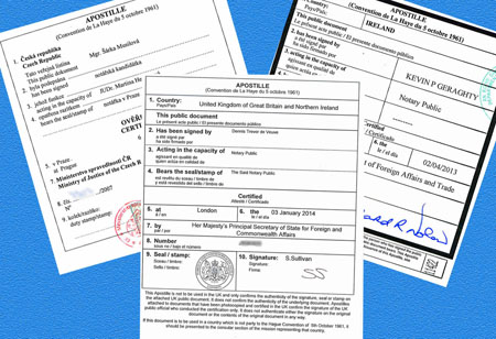 Como legalizar un certificado