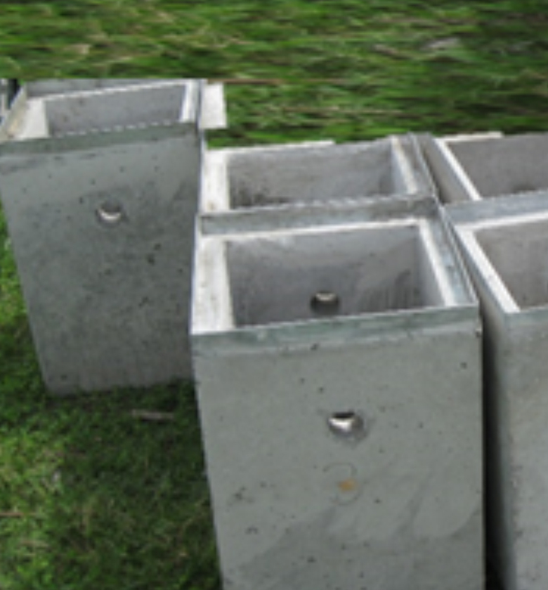Registro prefabricado de concreto