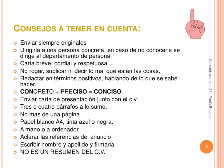 Diferencia entre solicitud y curriculum