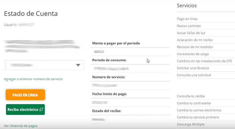 Cfe formato de solicitud de servicio