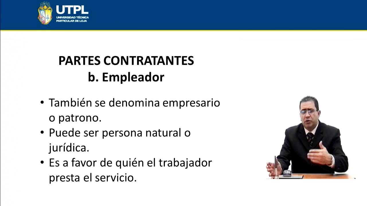Elementos del contrato individual de trabajo