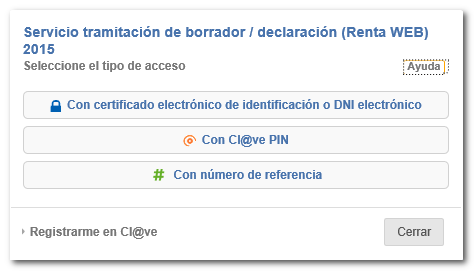 Declaracion de renta 2015