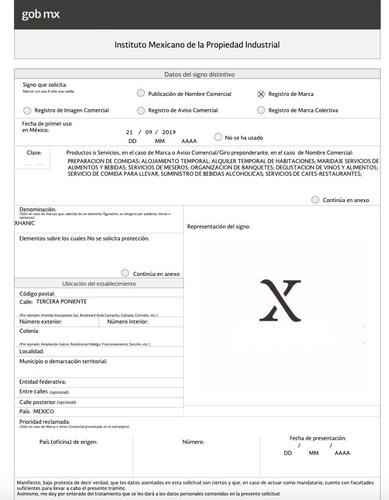Pago de registro de marca