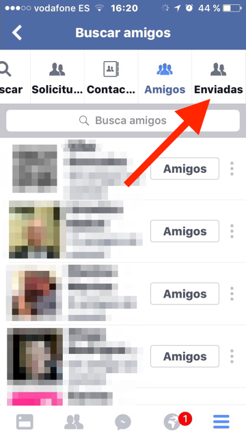 Como enviar una solicitud de amistad en facebook