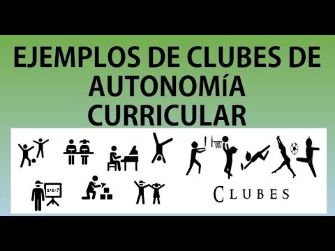 Registro de clubes de autonomia curricular