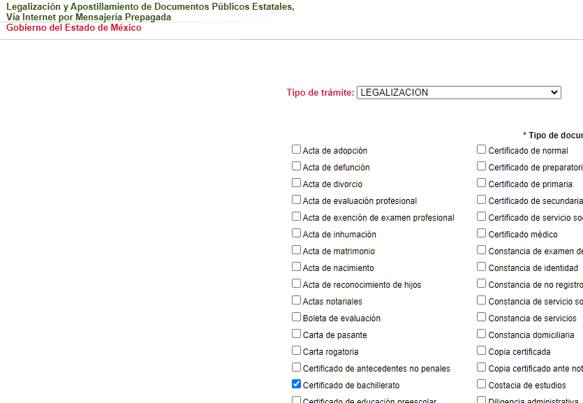 Certificado de preparatoria abierta falso