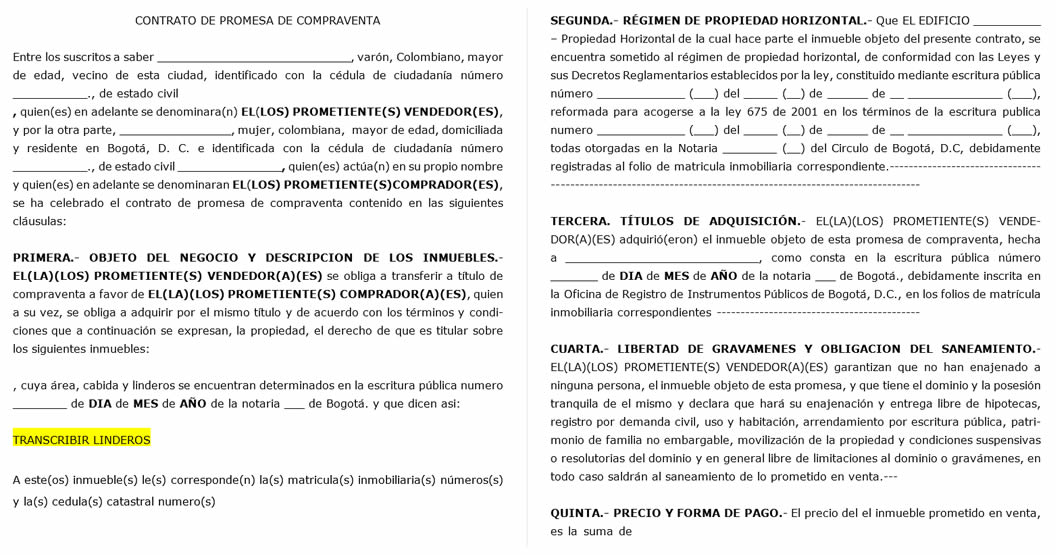 Contrato de compraventa de terreno sin escritura