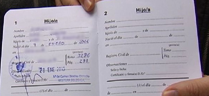 Que necesito para registrar a mi bebe