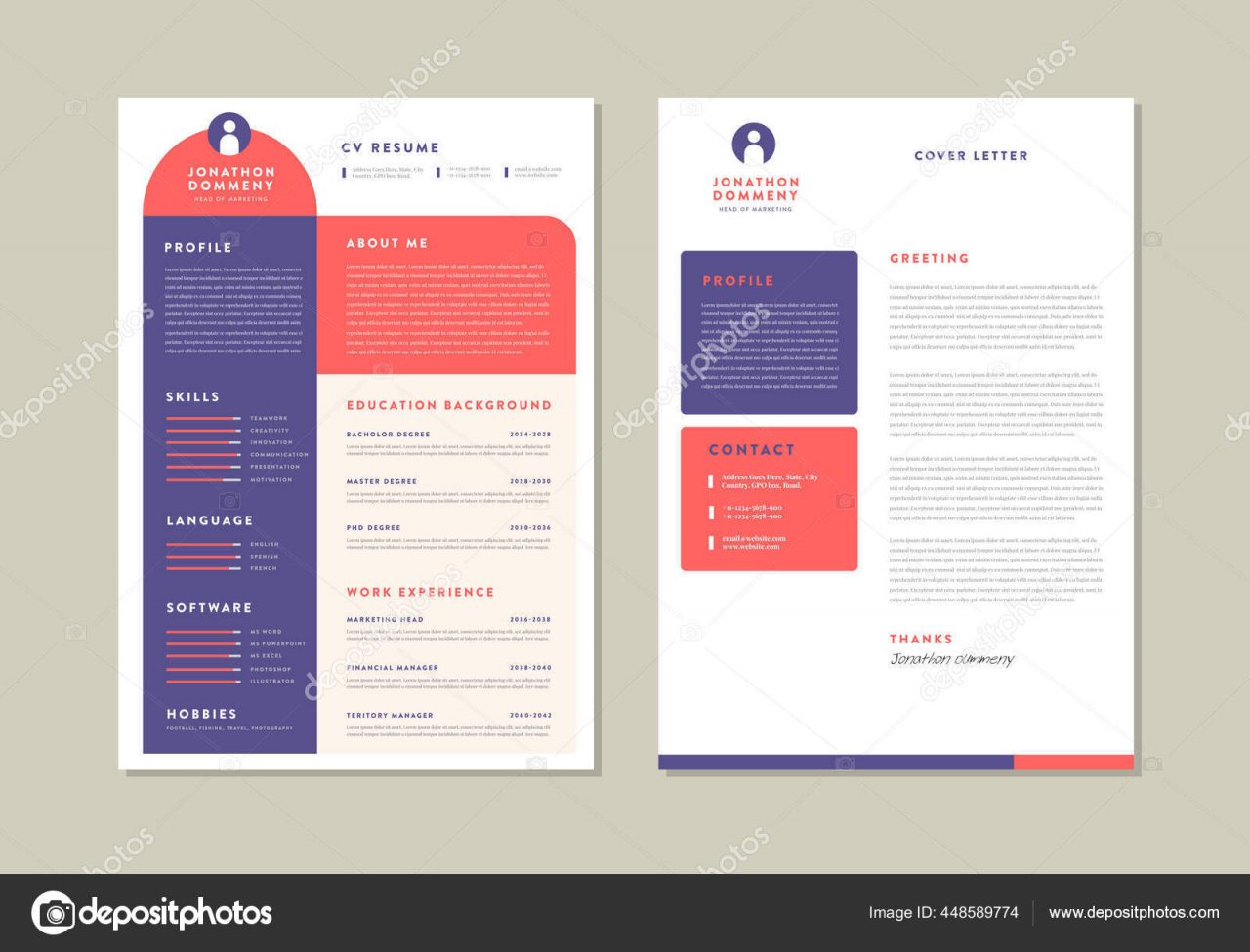Solicitud de empleo y curriculum vitae