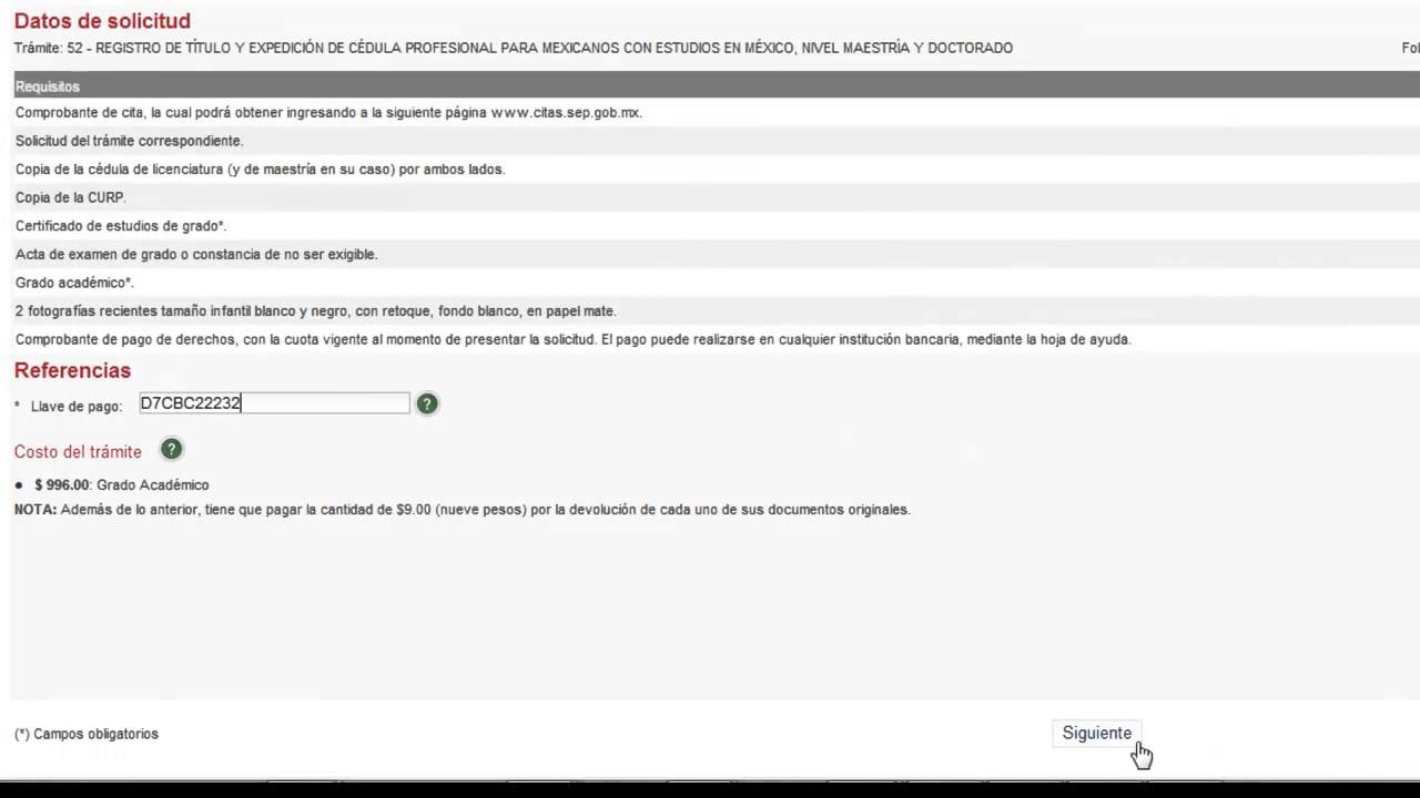 Registro de cedulas profesionales de abogados