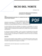 Como redactar un oficio para solicitar una prorroga