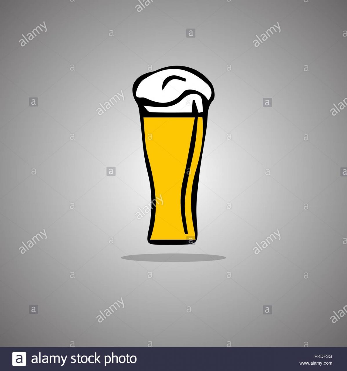 Pinta de cerveza
