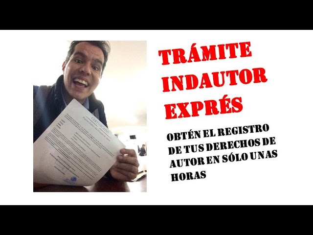 Requisitos para registrar una obra en indautor