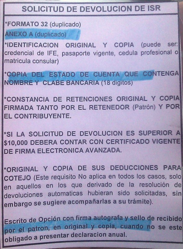 Solicitud de constancia de retenciones