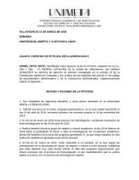Derecho de peticion colombia modelo