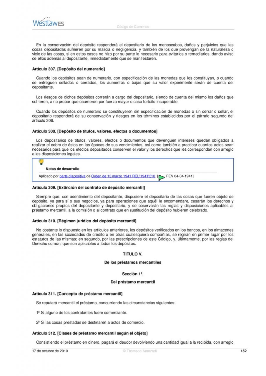 Contrato de deposito mercantil ejemplo
